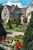 Tulips and Abbey House, Malmesbury