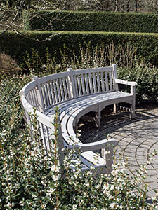 Garden Seats at RHS Rosemoor