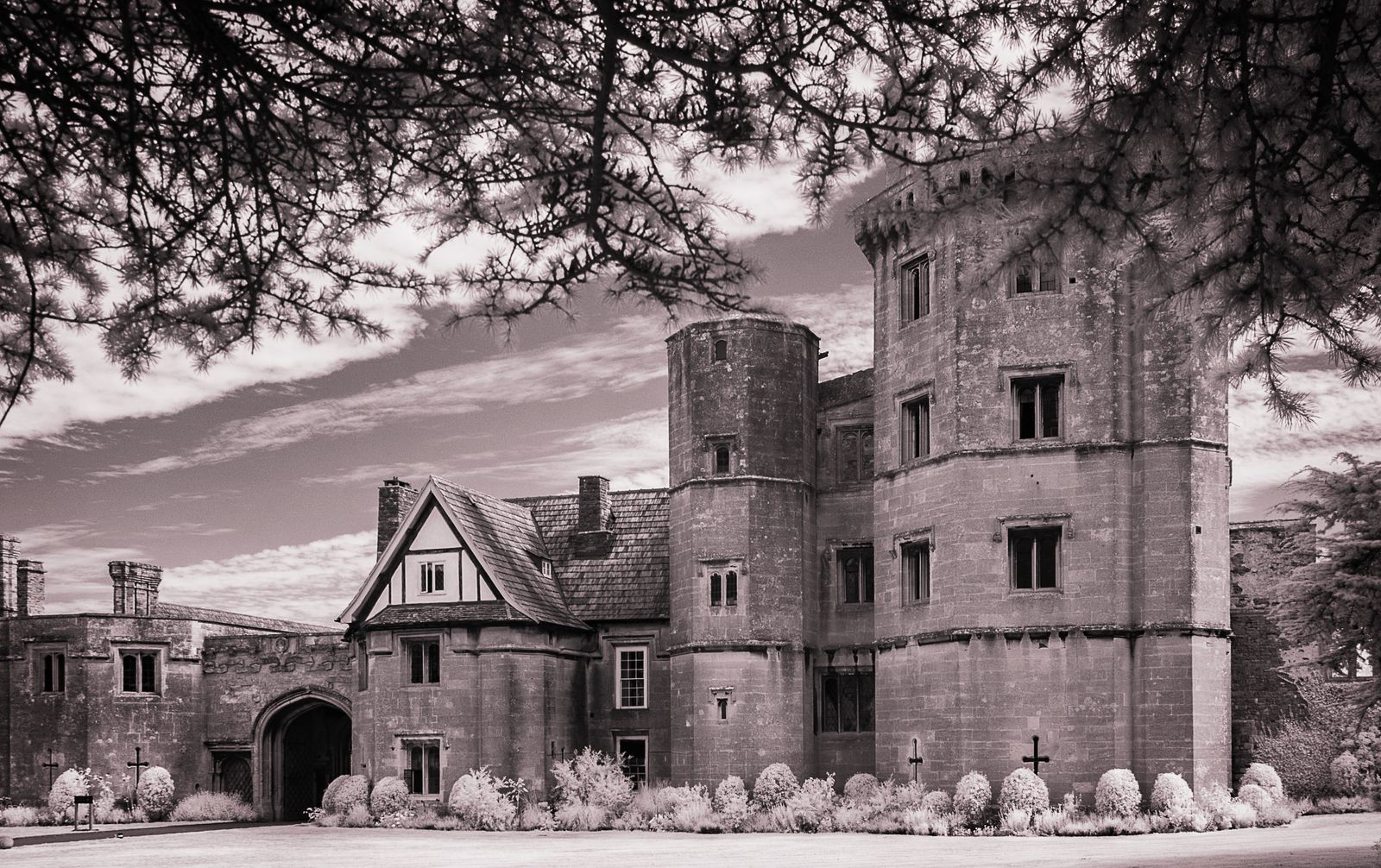 Front of Thornbury Castle