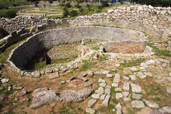 Grave Circle A, Mycenae