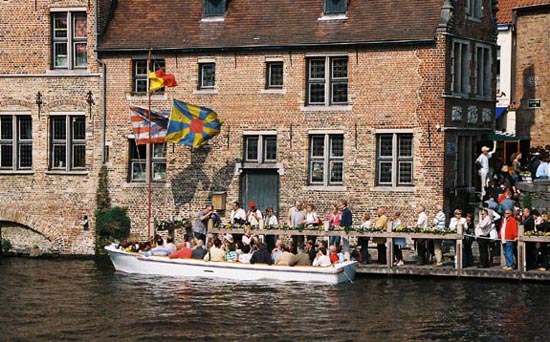 Queue for the Tourist Boats