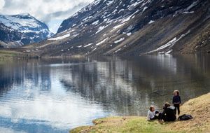 Lakeabove Geiranger