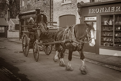 Wagon Ride at Blists Hill